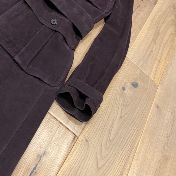 Burberry Prorsum nubuck leather trench - Picture 9 of 10